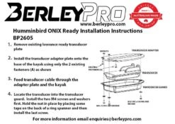 BerleyPro Humminbird HDI Ready Transducer Mount - Disc -YakGear Shop berleypro humminbird hdi ready transducer mount di 5