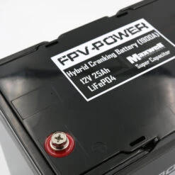 FPV-Power 12V 25Ah LIFEPO4 Hybrid Cranking Battery -YakGear Shop fpv power 12v 25ah lifepo4 hybrid cranking battery 2