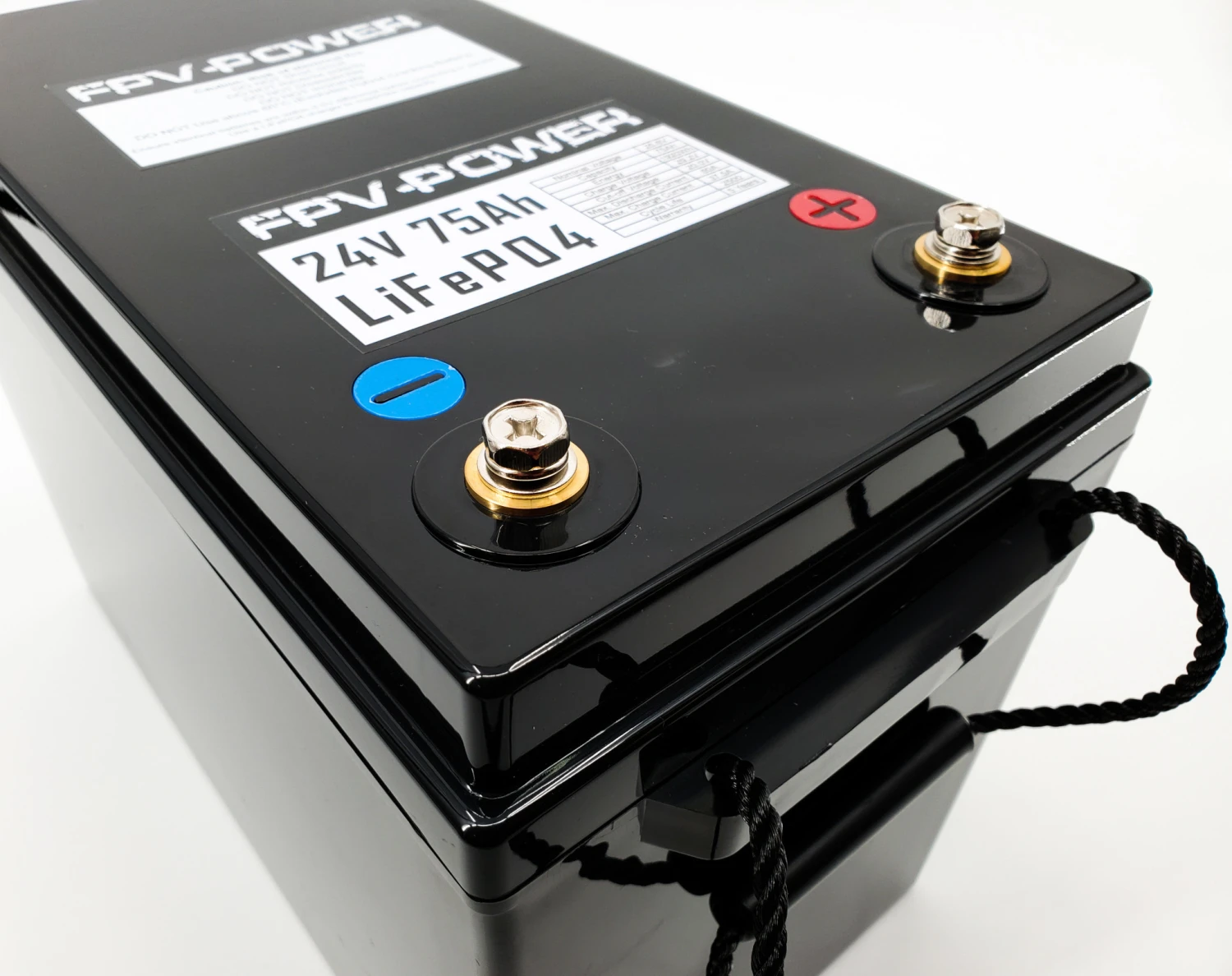 FPV-Power 24V 75Ah LiFePO4 Lithium Battery 2 FPV-Power 24V 75Ah LiFePO4 Lithium Battery - Image 2