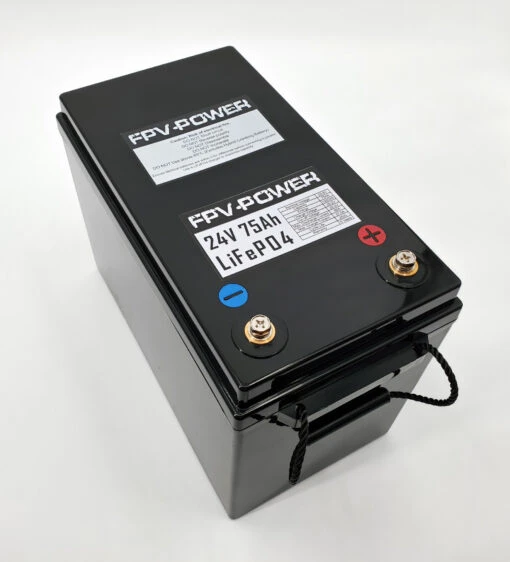 FPV-Power 24V 75Ah LiFePO4 Lithium Battery -YakGear Shop fpv power 24v 75ah lifepo4 lithium battery