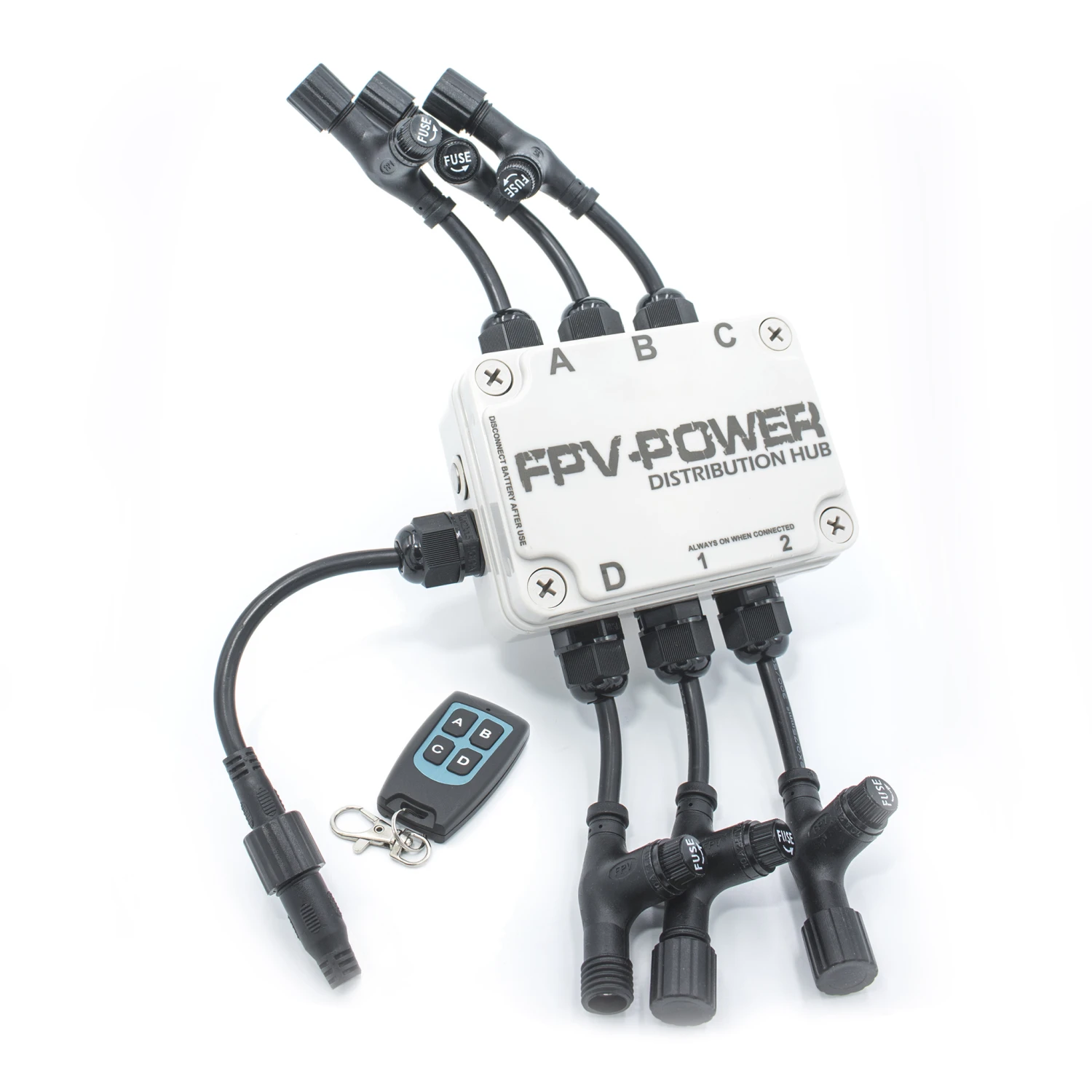 FPV-Power Distribution Hub For Plug & Play Wiring 1 FPV-Power Distribution Hub For Plug & Play Wiring