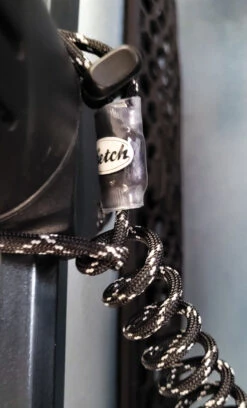 Ketch Boards Board Tether - Black/Grey -YakGear Shop ketch boards board tether black grey 2