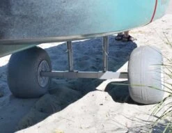 Malone Traverse TRX-S Bunk Style Canoe/Kayak Cart (With Balloon Beach Tires) -YakGear Shop malone traverse trx s bunk style canoe kayak cart 5