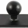 RAM Mounts C Size 1.5" Ball On Rectangular Plate With 1.5" X 3.5" 4-Hole Pattern - Helix 7