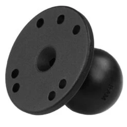 RAM Mounts Round Plate With C Size 1.5" Ball Aluminum Base -YakGear Shop ram mounts round plate with c size 15 ball aluminu 2