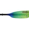 Werner Paddles Camano Hooked 2-Piece Leverloc Standard Shaft 240 Catch Lime Drift
