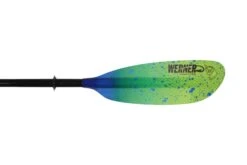 Werner Paddles Camano Hooked 2-Piece Leverloc Standard Shaft 240 Catch Lime Drift