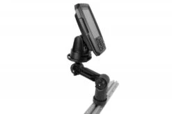 Yak-Attack Round Base Fish Finder Mount With Track Mounted LockNLoad Mounting System