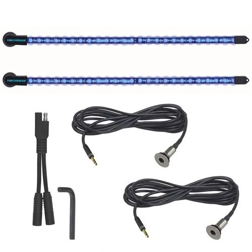 YakPower 2-Piece LED Light Kit Blue 20" 2 YakPower 2-Piece LED Light Kit Blue 20" - Image 2